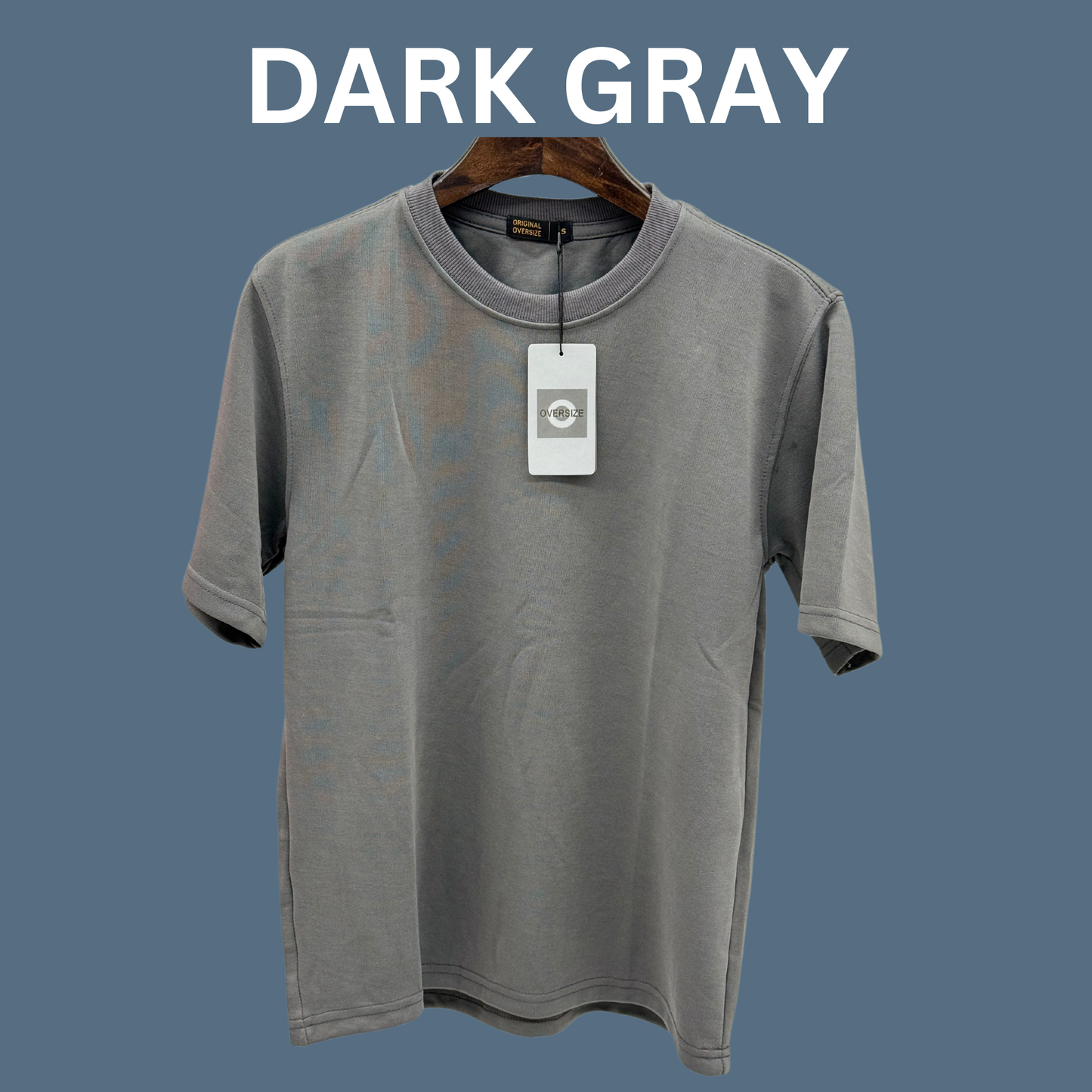 OVERSIZED PLAIN TSHIRT KOREAN STYLE 230 GSM HYBRID COTTON