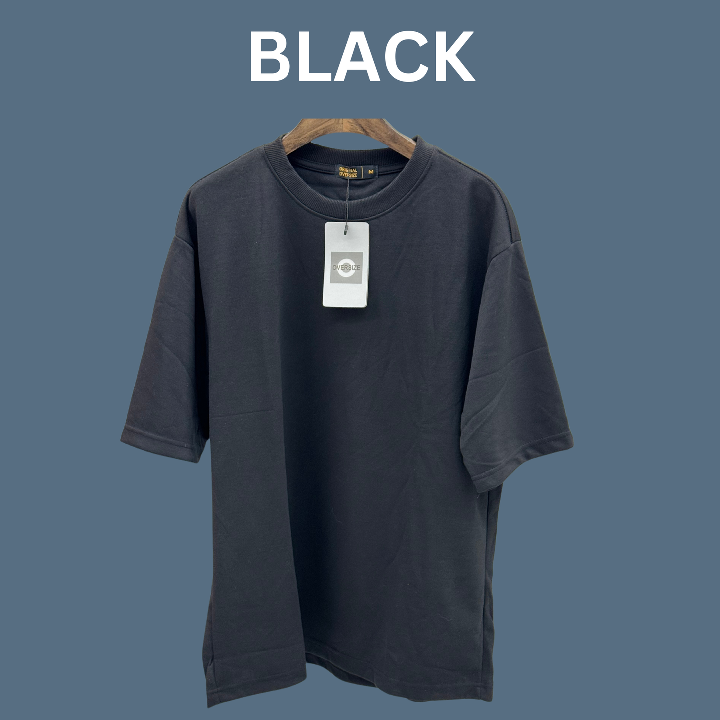 OVERSIZED PLAIN TSHIRT KOREAN STYLE 230 GSM HYBRID COTTON