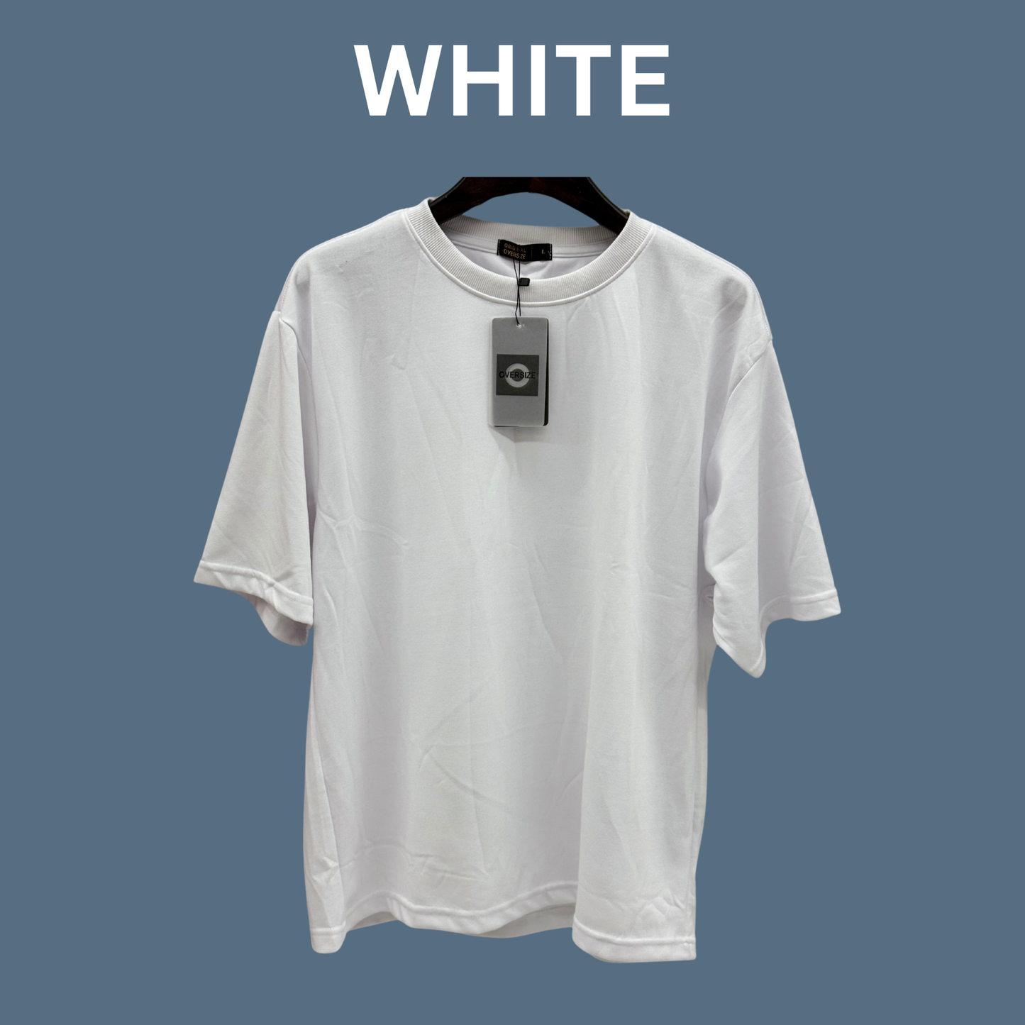 OVERSIZED PLAIN TSHIRT KOREAN STYLE 230 GSM HYBRID COTTON