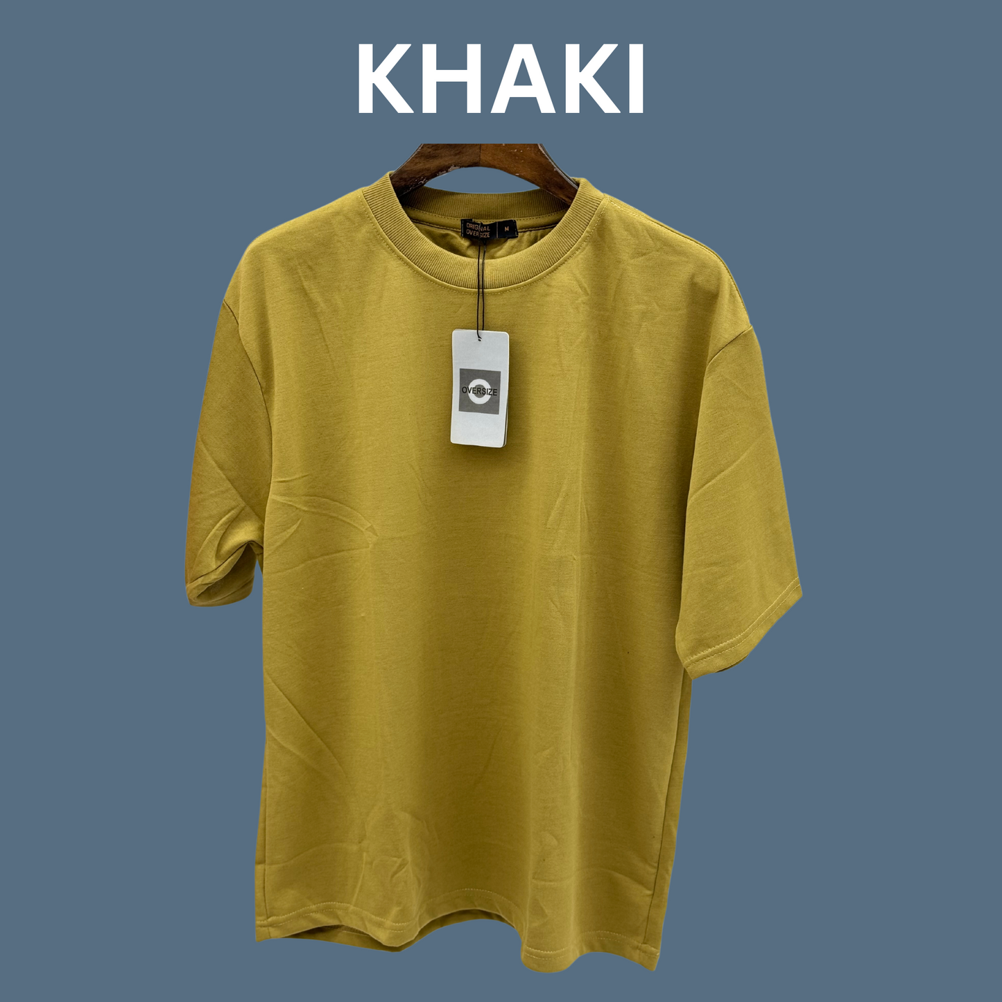 OVERSIZED PLAIN TSHIRT KOREAN STYLE 230 GSM HYBRID COTTON