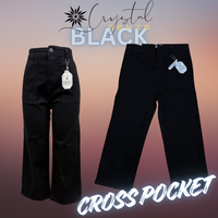 LADIES DENIM WIDE LEG PLAZZO