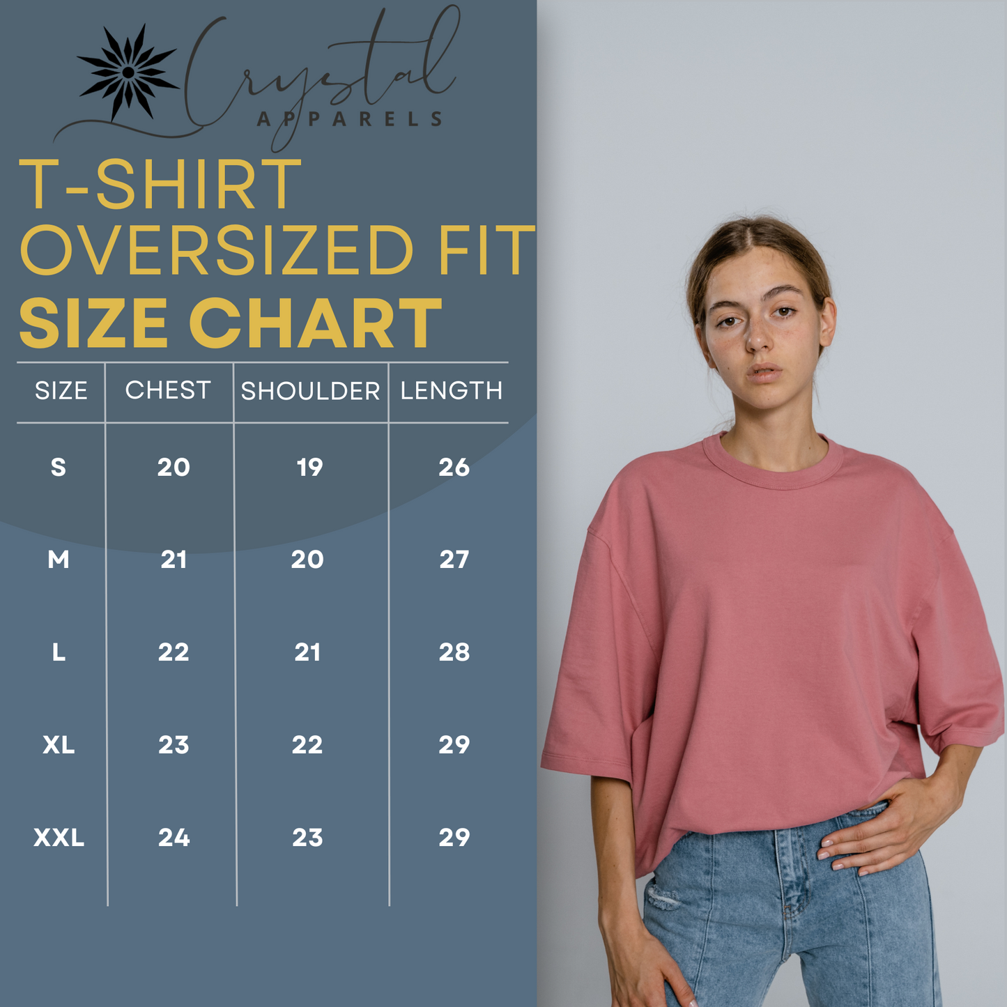 OVERSIZED PLAIN TSHIRT KOREAN STYLE 230 GSM HYBRID COTTON