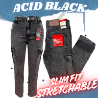 DENIM LONG PANT 6 POCKET