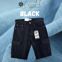 DENIM SHORT PANT 6 POCKET