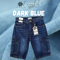 DENIM SHORT PANT 6 POCKET