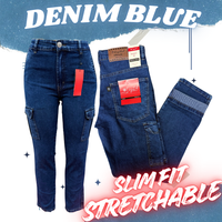 DENIM LONG PANT 6 POCKET