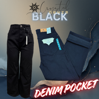 LADIES DENIM WIDE LEG PLAZZO