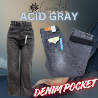 LADIES DENIM WIDE LEG PLAZZO