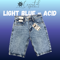 DENIM SHORT PANT - NON STRETCHABLE