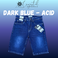 DENIM SHORT PANT - NON STRETCHABLE
