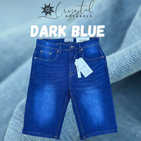 DENIM SHORT PANT - STRETCHABLE